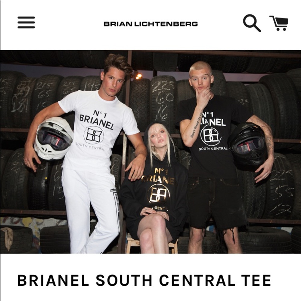 BRIAN LICHTENBERG BLACK TEE 🖤 - Picture 6 of 6